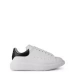 Alexander McQueen Oversized Ivory Black Leather
