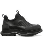 Alexander McQueen Tread Slick Zip Up Black