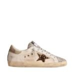 Golden Goose Superstar Glitter Silver Sneakers