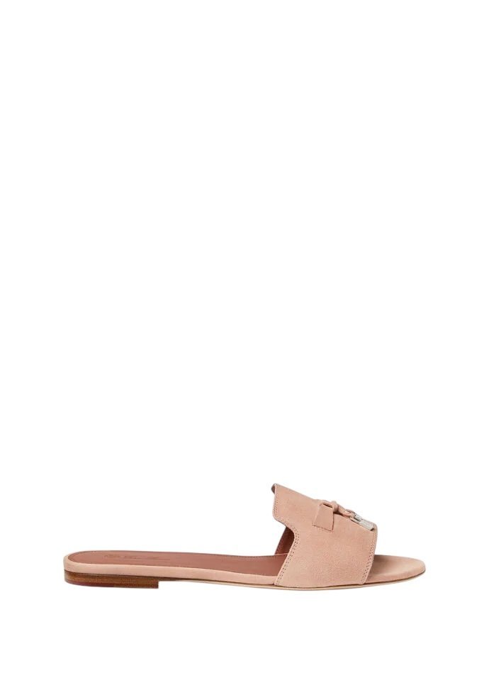 Photoroom_20250818_012958.jpg Loro Piana Summer Charms Sandal Precious Pink - Image 1