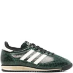 adidas SL72 Green Snake Skin Pattern