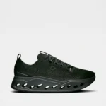 on Cloud surfer Max Running  Black Eclipse