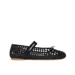 Miu Miu mesh-design ballet flats